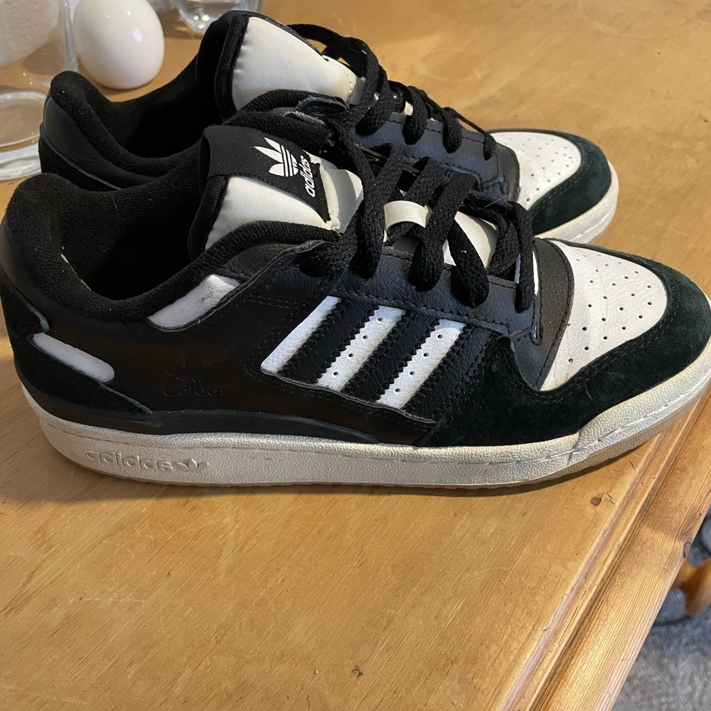 Adidas Breakstart Men's Black and White Classic Sneakers